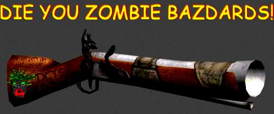 I slightly altered this Blunderbuss I found on the web.